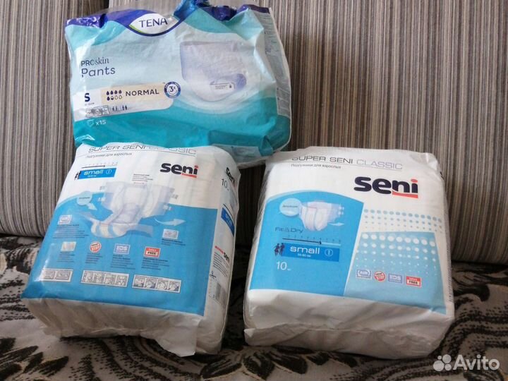 Памперсы для взрослых seni