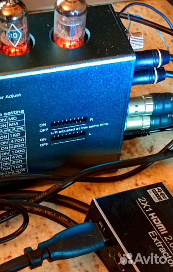 Ламповый предусилитель Douk Audio T4 plus с мм/мс