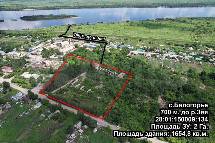 Участок 2 га (промназначения)