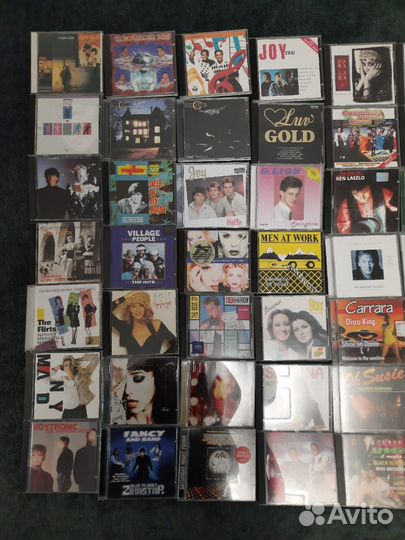 CD диски фирменные. Диско-80х