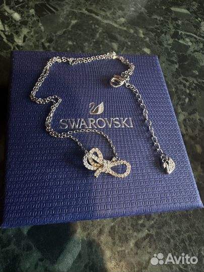 Колье кристаллы swarovski