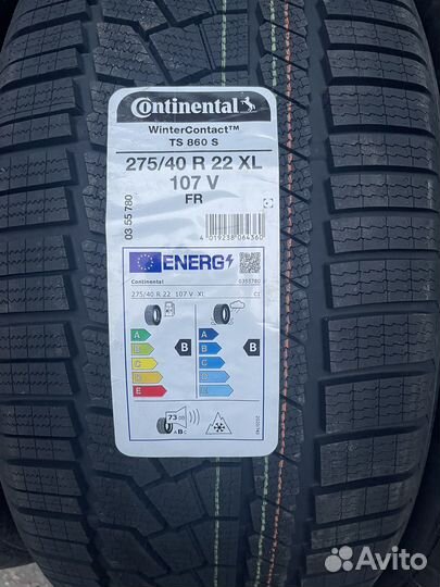 Continental WinterContact TS 860 S 315/35 R22 и 275/40 R22 111V