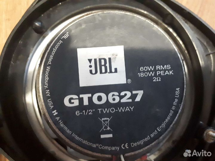 Динамики акустика JBL GTO 627