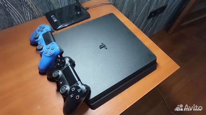 Sony PS4 slim 500gb + ps plus extra с 400+ игр