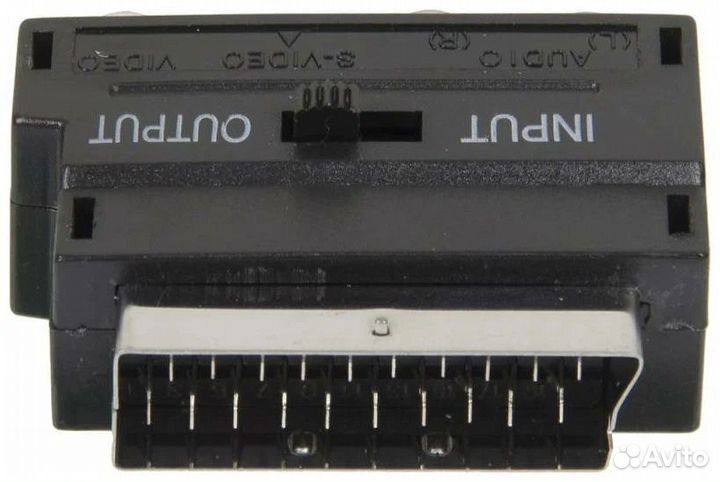 Адаптер аудио-видео Ningbo scart, чёрный