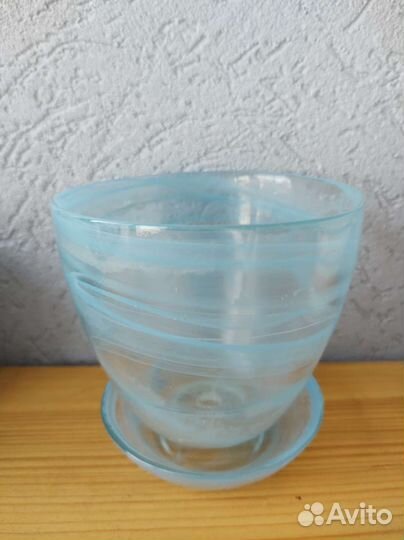 Кашпо горшок для орхидеи стекло