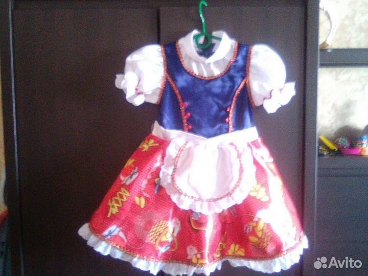 Костюм красной шапочки 110