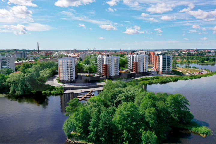 2-к. квартира, 73,2 м², 8/9 эт.