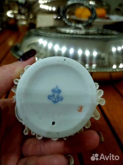 Статуэтка балерина кружевной фарфор (Germany)