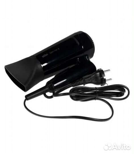 Фен Braun HD350, 1600 Вт, черный