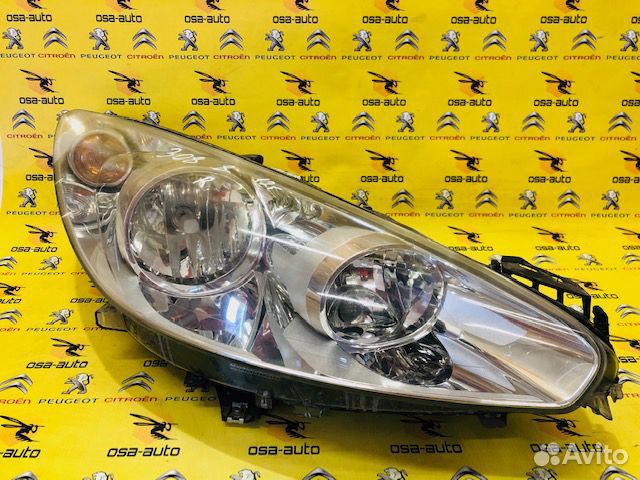 Фара основная правая peugeot 308 10-14Г