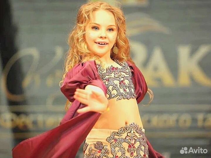 Костюм для восточных танцев детский