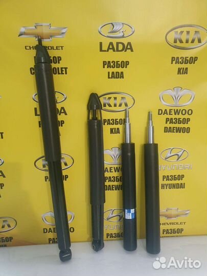 Амортизаторы Chevrolet lanos/Daewoo nexia