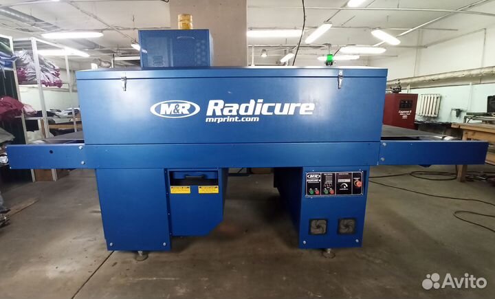 Тунельная сушка M&R Radicure трафаретная печать