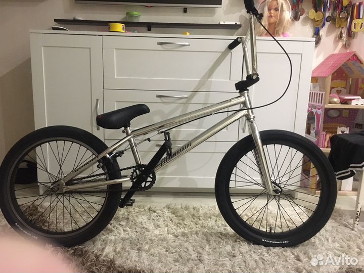 Bmx хромовый