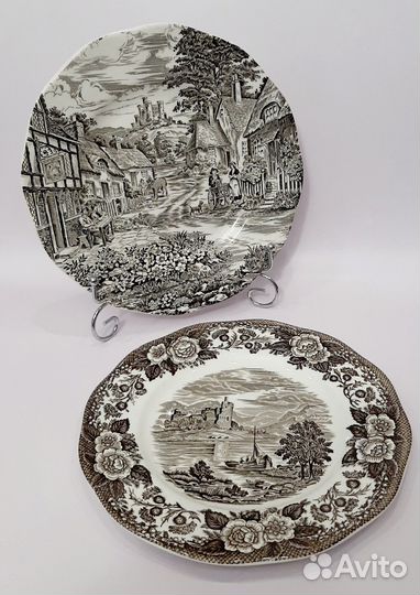 Винтажные тарелки Англия