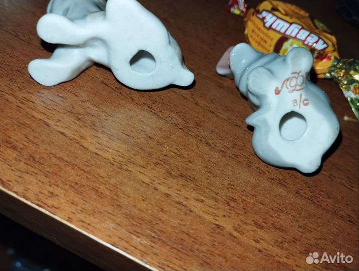 Фигурки лфз. Собака и бегемот