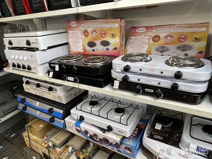 Плиты настольные (газовые и электрические)