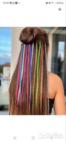 Полное наращивание волос