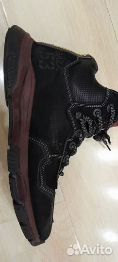 Ботинки мужские зимние натуральный ноутбук мех