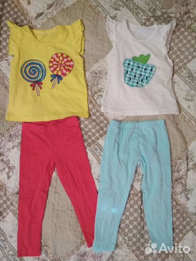 Детская одежда пакетом от 80 до 92 размера