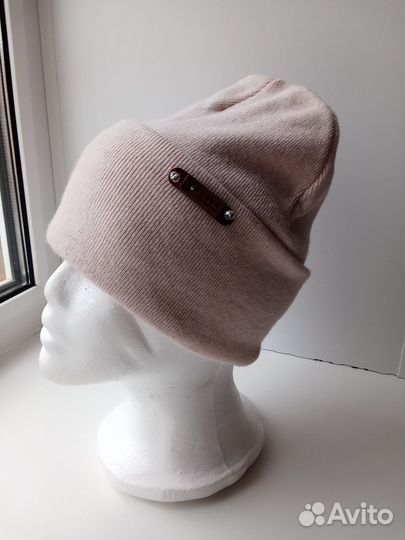 Шапочка трикотажная женская