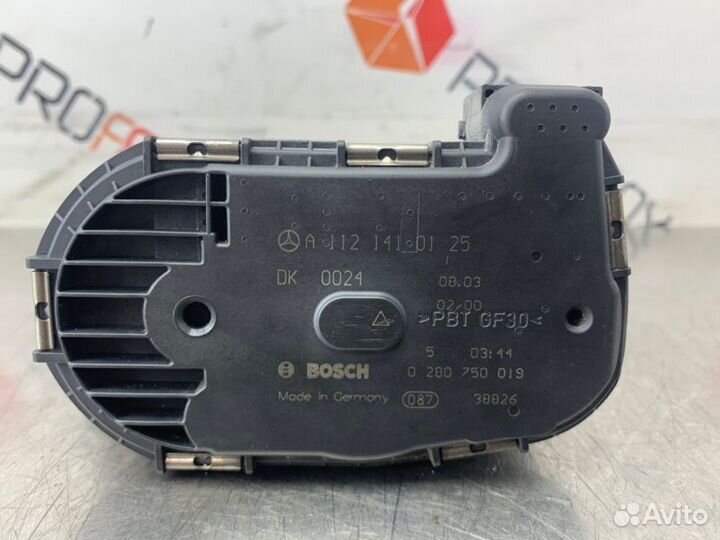 Заслонка дроссельная Mercedes C-Class W203 M112