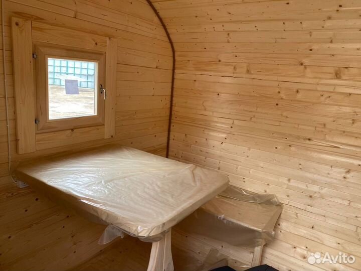 Баня Бочка Квадро