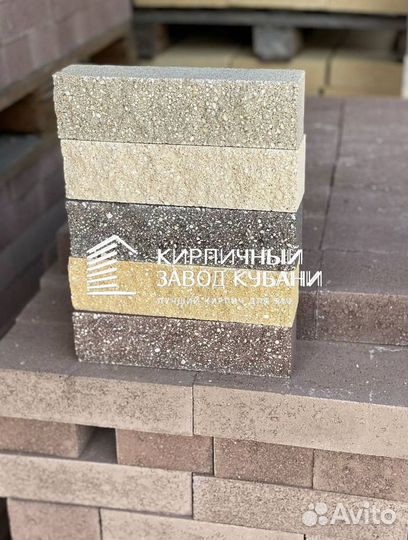 Кирпич облицовочный коричневый