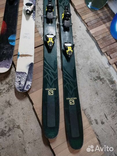 Горные лыжи для фрирайда salomon