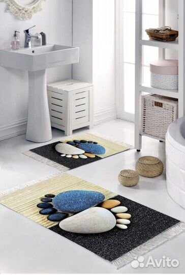 Набор ковриков для ванной и туалета