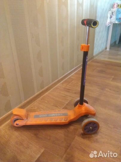 Самокат детский трехколесный бу