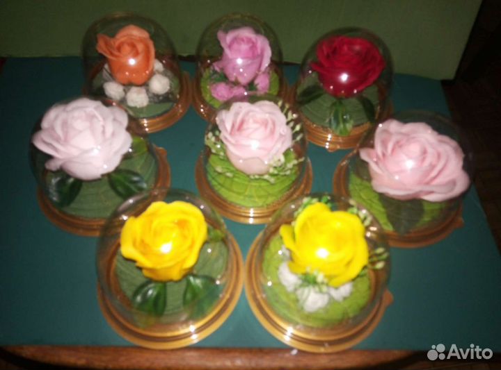 Мыльные розы в куполе