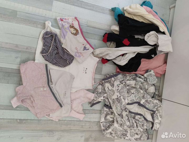 Детская одежда для девочек пакетом 110-128