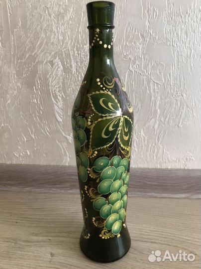 Декорированная бутылка