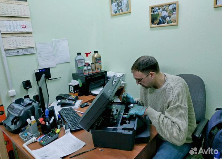 Ремонт принтеров, мфу, Ремонт оргтехники
