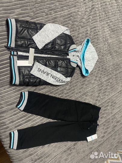 Calvin klein (жилетка, кофта, штаны) детские