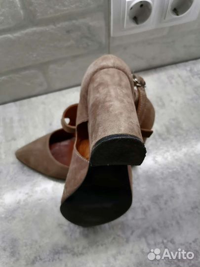 Туфли женские 36 размер натуральная замша