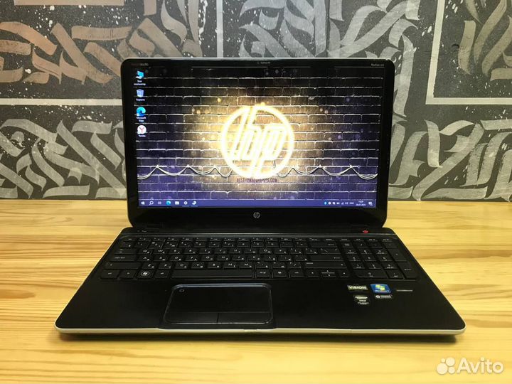 Производительный ноутбук HP на SSD/8Gb