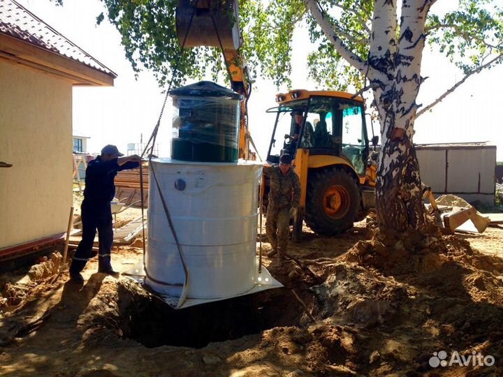 Автономная канализация без откачки