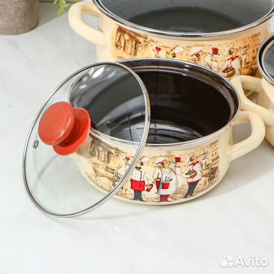 Набор кастрюль «Сомелье-Экстра»: 3 предмета: 1.5