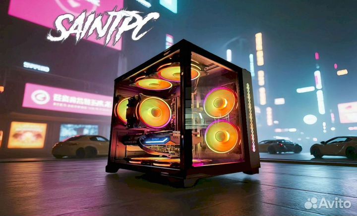 Игровой пк на видеокарте geforce GTX 1050 Ti