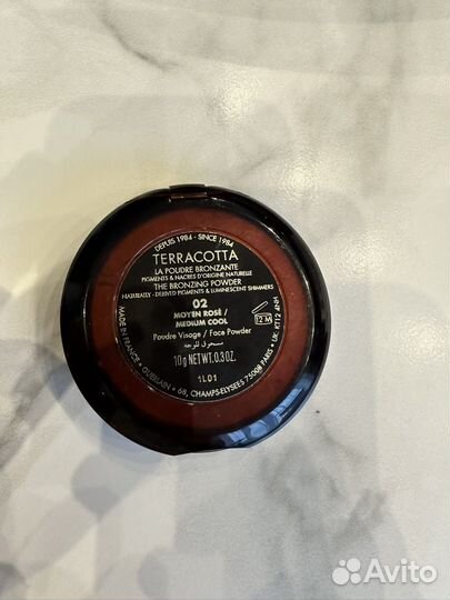 Guerlain пудра бронзирующая terracotta