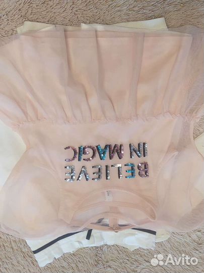 Вещи пакетом на девочку 110 116
