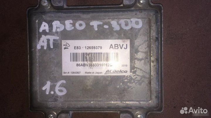 Эбу Chevrolet Aveo T300