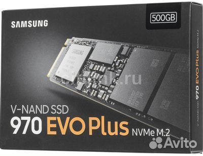 SSD Samsung 500гб, NVMe, M.2