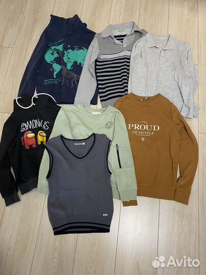 Вещи пакетом на мальчика размер 140-152