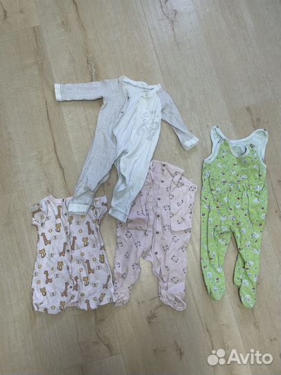 Детская одежда для девочек пакетом размер 68