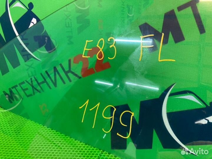 Боковое стекло переднее левое Bmw X3 E83 N52 2008