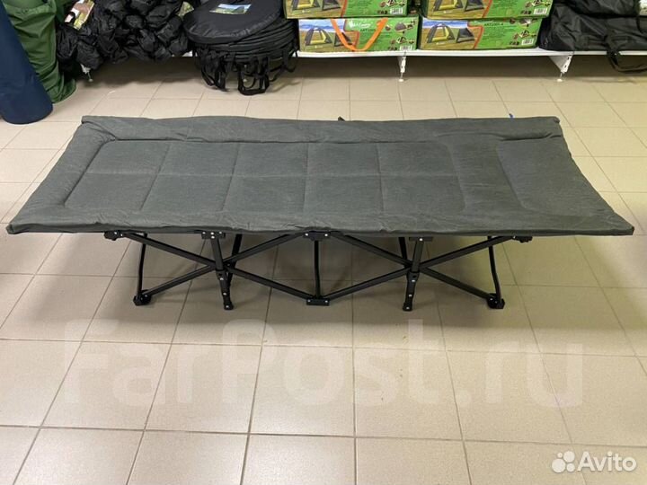 За 2шт раскладушка с матрасом 190х70 до 200кг